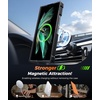 FNTCASE for Samsung Galaxy S26+ Plus Case: with [Magnetic Ring Kickstand] [Screen Protector] [Compatible with MagSafe] [Military-Grade Drop Protection] Shockproof Grip Bumper TPU Sturdy Cases Black(Green)