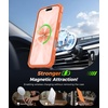 FNTCASE for Samsung Galaxy S26+ Plus Case: with [Magnetic Ring Kickstand] [Screen Protector] [Compatible with MagSafe] [Military-Grade Drop Protection] Shockproof Grip Bumper TPU Sturdy Cases Black(Orange)