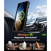 FNTCASE for Samsung Galaxy S26+ Plus Case: with [Magnetic Ring Kickstand] [Screen Protector] [Compatible with MagSafe] [Military-Grade Drop Protection] Shockproof Grip Bumper TPU Sturdy Cases Black(Translucent Black)