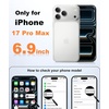 FNTCASE for iPhone 17e Case Black: Translucent iPhone 16e Cases Compatible with MagSafe, Camera Protection & Tempered Glass Protector, 14FT Military Grade Drop Tested, Matte Skin-Friendly Cover(Gray)