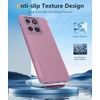 FNTCASE for iPhone 17e Case Black: Translucent iPhone 16e Cases Compatible with MagSafe, Camera Protection & Tempered Glass Protector, 14FT Military Grade Drop Tested, Matte Skin-Friendly Cover(Rose Pink)