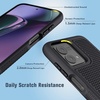 FNTCASE for iPhone 17e Case Black: Translucent iPhone 16e Cases Compatible with MagSafe, Camera Protection & Tempered Glass Protector, 14FT Military Grade Drop Tested, Matte Skin-Friendly Cover(Black)