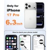 FNTCASE for iPhone 17e Case Black: Translucent iPhone 16e Cases Compatible with MagSafe, Camera Protection & Tempered Glass Protector, 14FT Military Grade Drop Tested, Matte Skin-Friendly Cover(A-Light Blue)