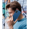 FNTCASE for iPhone 17e Case Black: Translucent iPhone 16e Cases Compatible with MagSafe, Camera Protection & Tempered Glass Protector, 14FT Military Grade Drop Tested, Matte Skin-Friendly Cover(Blue)