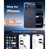 FNTCASE for iPhone 17e Case Black: Translucent iPhone 16e Cases Compatible with MagSafe, Camera Protection & Tempered Glass Protector, 14FT Military Grade Drop Tested, Matte Skin-Friendly Cover(Wine Red)