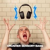 Skullcandy Crusher 720 Wireless Over-Ear Bluetooth Headphones with Multi-Sensory Bass, THX Spatial Audio, Personalized Sound, Up to 65 Hours Battery, Microphone for iPhone Android – True Black(True Black)
