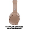 Skullcandy Crusher 720 Wireless Over-Ear Bluetooth Headphones with Multi-Sensory Bass, THX Spatial Audio, Personalized Sound, Up to 65 Hours Battery, Microphone for iPhone Android – True Black(Primer)