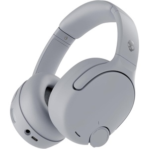 Skullcandy Crusher 720 Wireless Over-Ear Bluetooth Headphones with Multi-Sensory Bass, THX Spatial Audio, Personalized Sound, Up to 65 Hours Battery, Microphone for iPhone Android – True Black(Cement)