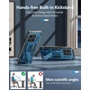 FNTCASE for Moto G Stylus 2026/2025 Case with Built-in Screen Protector | Kickstand and 2 Front Frames, 20FT Military-Grade Drop Protection, Rugged Heavy Duty Shockproof TPU Protective Cover(Blue)