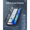FNTCASE for Moto G Stylus 2026/2025 Case with Built-in Screen Protector | Kickstand and 2 Front Frames, 20FT Military-Grade Drop Protection, Rugged Heavy Duty Shockproof TPU Protective Cover(Black)