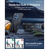 FNTCASE for Moto G Stylus 2026/2025 Case with Built-in Screen Protector | Kickstand and 2 Front Frames, 20FT Military-Grade Drop Protection, Rugged Heavy Duty Shockproof TPU Protective Cover(Black- 2 Front Frames)