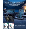 FNTCASE for Moto G Stylus 2026/2025 Case with Built-in Screen Protector | Kickstand and 2 Front Frames, 20FT Military-Grade Drop Protection, Rugged Heavy Duty Shockproof TPU Protective Cover(Blue-Belt Clip Holster)