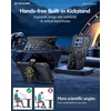 FNTCASE for Moto G Stylus 2026/2025 Case with Built-in Screen Protector | Kickstand and 2 Front Frames, 20FT Military-Grade Drop Protection, Rugged Heavy Duty Shockproof TPU Protective Cover(Black-Belt Clip Holster)