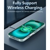 FNTCASE for iPhone 17 Pro Case Clear Magnetic with Screen Protector | Anti Yellowing, Compatible with Magsafe, Rugged Shockproof Protective, Transparent Cell Phone Cover(D-Transparent)