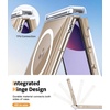 FNTCASE for iPhone 17 Pro Case Clear Magnetic with Screen Protector | Anti Yellowing, Compatible with Magsafe, Rugged Shockproof Protective, Transparent Cell Phone Cover(A-Clear White)