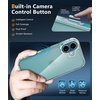 FNTCASE for iPhone 17 Pro Case Clear Magnetic with Screen Protector | Anti Yellowing, Compatible with Magsafe, Rugged Shockproof Protective, Transparent Cell Phone Cover(D-Transparent)