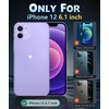 FNTCASE for iPhone 17 Pro Case Clear Magnetic with Screen Protector | Anti Yellowing, Compatible with Magsafe, Rugged Shockproof Protective, Transparent Cell Phone Cover(D-Sapphire Blue)