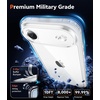 FNTCASE for iPhone 17 Pro Case Clear Magnetic with Screen Protector | Anti Yellowing, Compatible with Magsafe, Rugged Shockproof Protective, Transparent Cell Phone Cover(B-Clear)