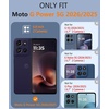 FNTCASE for iPhone 17 Pro Case Clear Magnetic with Screen Protector | Anti Yellowing, Compatible with Magsafe, Rugged Shockproof Protective, Transparent Cell Phone Cover(A-Clear)