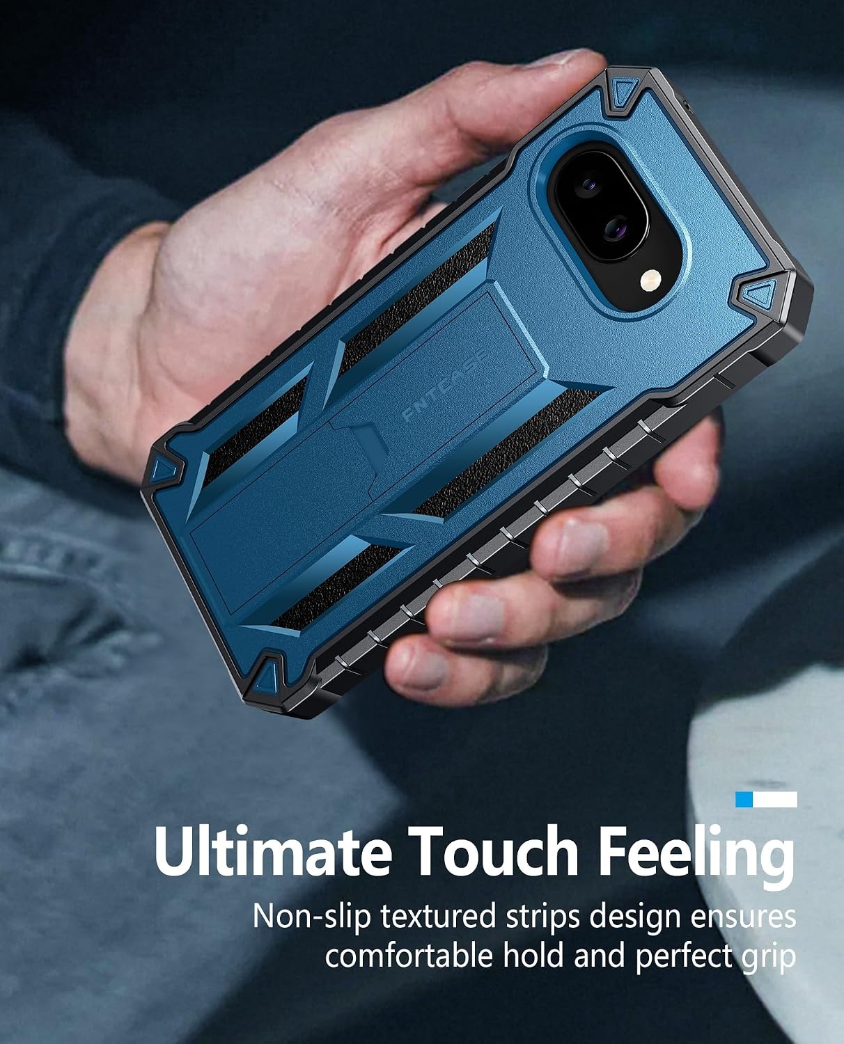 image:imageFNTCASE for Google Pixel 11 Pro XL Case with 360 Spin Magnetic Kickstand Screen Protector Compatible with MagSafe Heavy Duty 20FT MilitaryGrade Drop Protection NonSlip Shockproof RuggedBlue