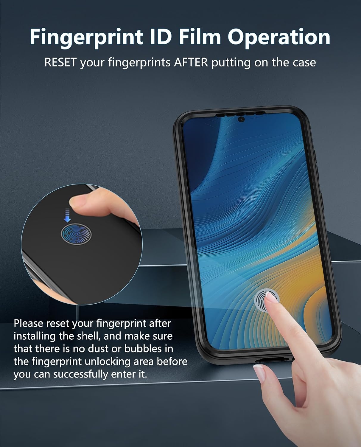 image:imageFNTCASE for Samsung Galaxy Z Flip 8 Case with Builtin Kicktand Black Hinge Protection Screen Protector 20FT Military Grade Drop Proof Heavy Duty Rugged Shockproof Protective Sturdy Phone CoverBlack