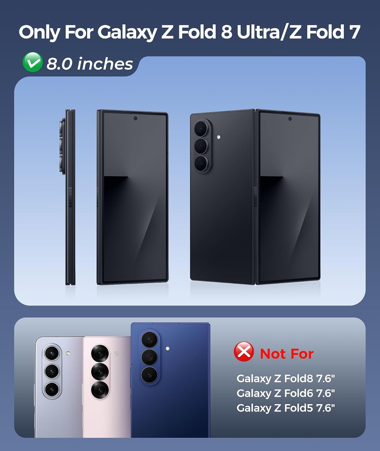 image:imageFNTCASE for iPhone 15 Pro Case with 360 Spin Magnetic Stand Black Compatible with MagsafeScreen ProtectorFull Camera ProtectionTranslucent Matte Military Grade Shockproof Phone CoverDeep Blue