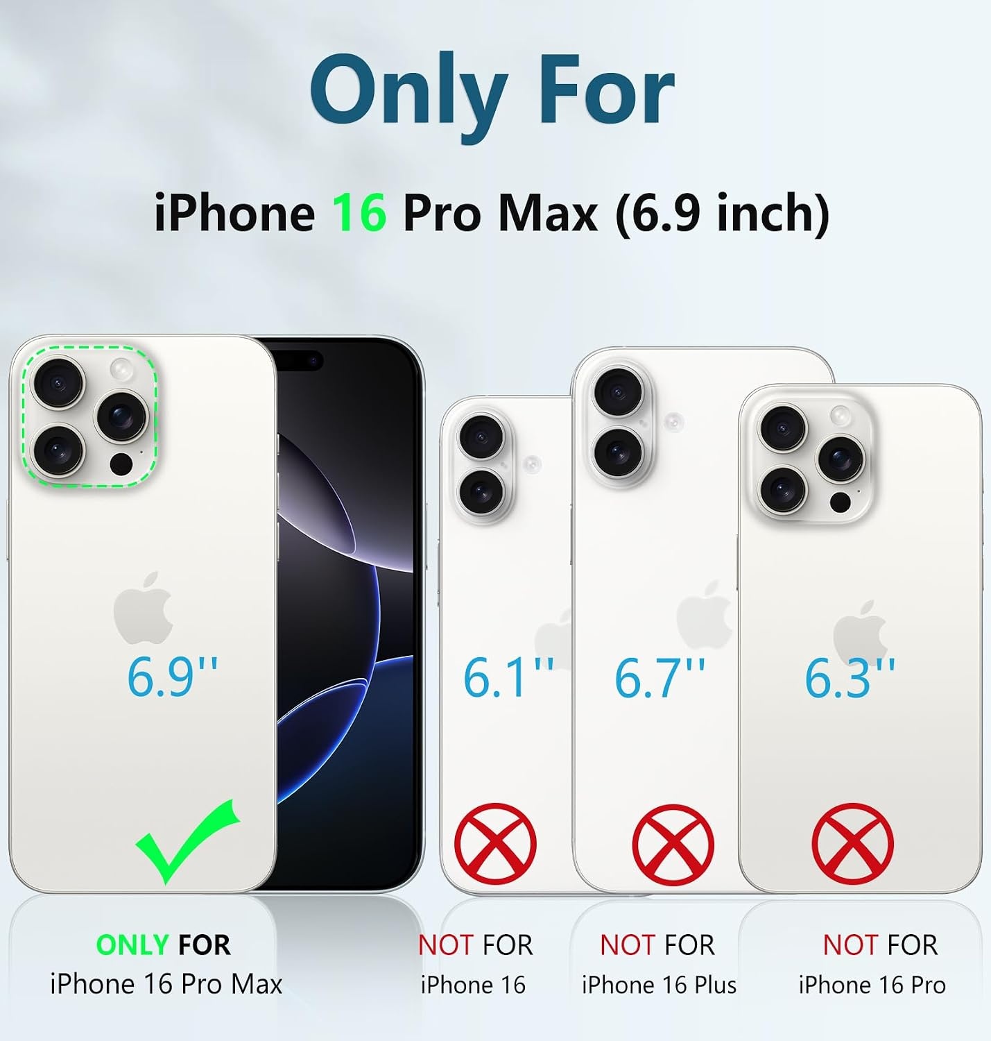 image:imageFNTCASE for iPhone 16 Pro Max Case with Builtin Screen Protector OrangeBlack