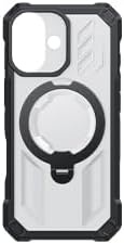 image:imageFNTCASE for Samsung Galaxy S26FE Case with 360 Spin Magnetic KickstandTranslucent Black