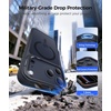 FNTCASE for Phone Pro Case 18 Series/Phone 17 Pro Case with Stand(Black)