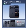 FNTCASE for Phone Pro Case 18 Series/Phone 17 Pro Case with Stand(Deep Blue)