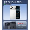FNTCASE for Phone Pro Case 18 Series/Phone 17 Pro Case with Stand(Light Blue)