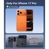 FNTCASE for Phone Pro Case 18 Series/Phone 17 Pro Case with Stand(Orange)