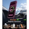 FNTCASE for Samsung Galaxy S26-FE Case with 360 Spin Magnetic Kickstand(Dark Cherry)