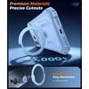 FNTCASE for Samsung Galaxy S26-FE Case with 360 Spin Magnetic Kickstand(Light Blue)
