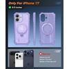 FNTCASE for Samsung Galaxy S26-FE Case with 360 Spin Magnetic Kickstand(Light Purple)