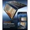 FNTCASE for Samsung Galaxy S26-FE Case with 360 Spin Magnetic Kickstand(Translucent Black)