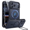 FNTCASE for Phone Pro Case 18 Series/Phone 17 Pro Case with Stand(Black)