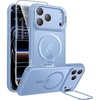 FNTCASE for Phone Pro Case 18 Series/Phone 17 Pro Case with Stand(Light Blue)