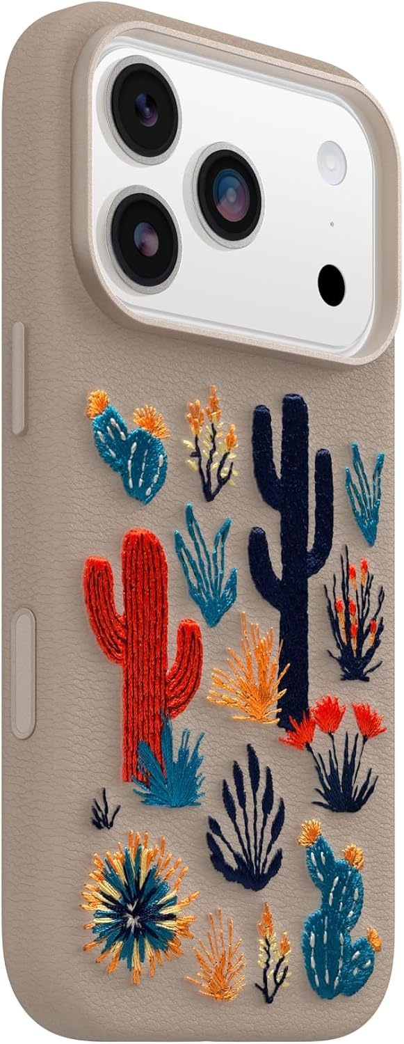 image:imageOtterBox iPhone 1817 Pro Max Symmetry Series Cactus Leather Case FloralCactus Garden Grey