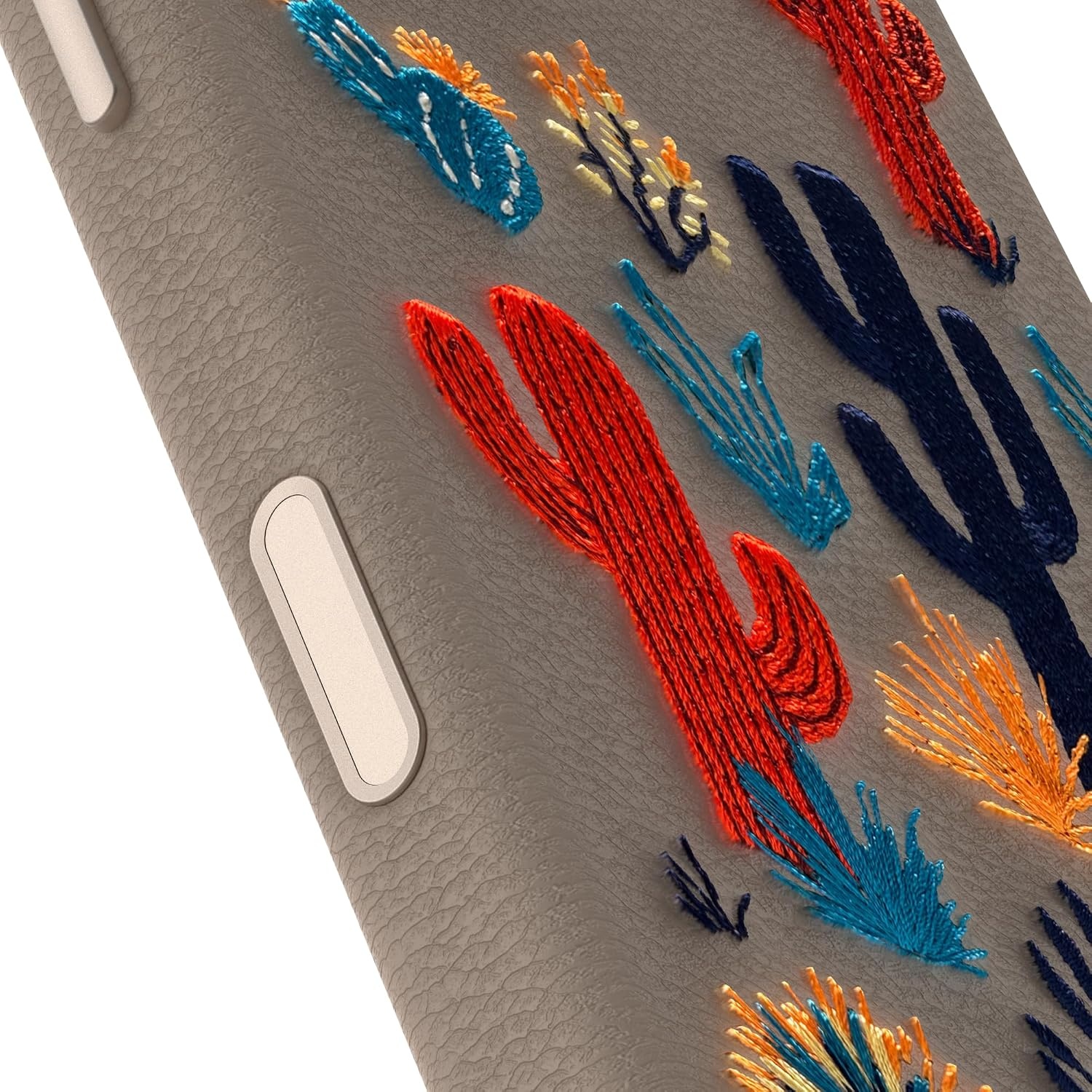 image:imageOtterBox iPhone 1817 Pro Max Symmetry Series Cactus Leather Case FloralCactus Garden Grey