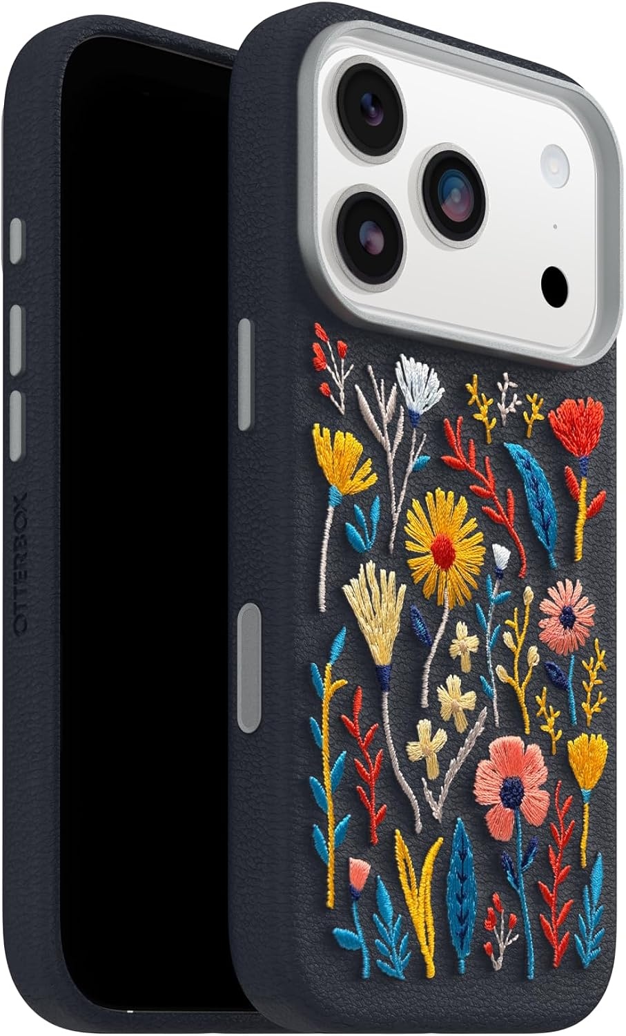 image:imageOtterBox iPhone 1817 Pro Max Symmetry Series Cactus Leather Case FloralEnchanted Garden Blue