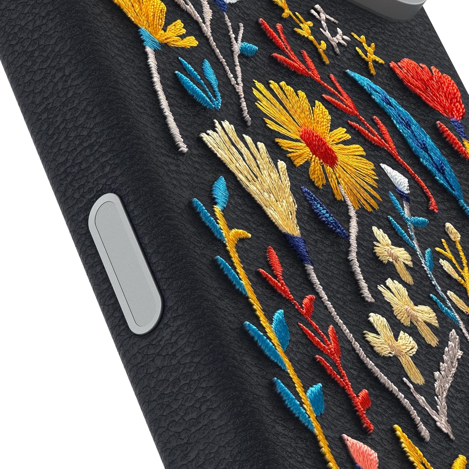 image:imageOtterBox iPhone 1817 Pro Max Symmetry Series Cactus Leather Case FloralEnchanted Garden Blue