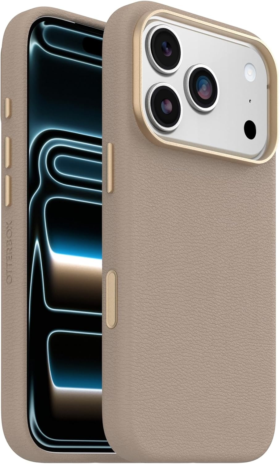 image:imageOtterBox iPhone 1817 Pro Max Symmetry Series Cactus Leather Case FloralGrey Comfort