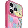 OtterBox iPhone 18/17 Pro Lumen Series Case – Black(Pink Floral Patchwork Design)