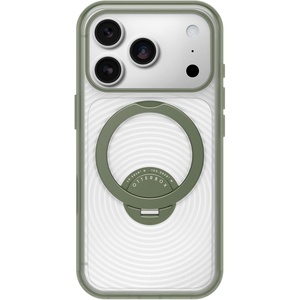 OtterBox iPhone 18/17 Pro Symmetry Series Stand Case – Clear/Green