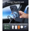 FNTCASE for iPhone 18 Pro /iPhone17 Pro Case with 360 Spin Magnetic Stand(Deep Blue)