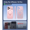 FNTCASE for iPhone 18 Pro /iPhone17 Pro Case with 360 Spin Magnetic Stand(Pink)