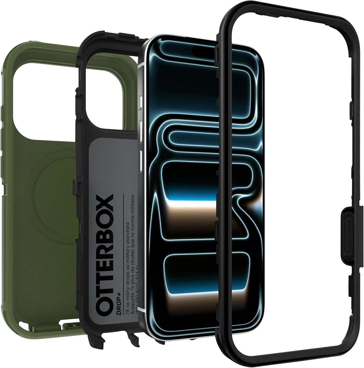 image:imageOtterBox iPhone 1817 Pro Defender Series Pro Case Adomania PurpleGrasshopper