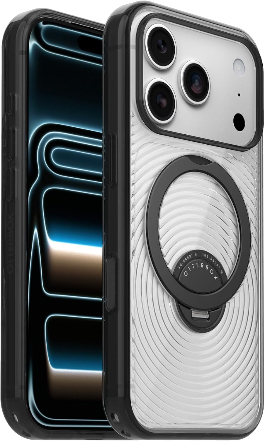 image:imageOtterBox iPhone 1817 Pro Symmetry Series Stand Case ClearPurpleUmbra