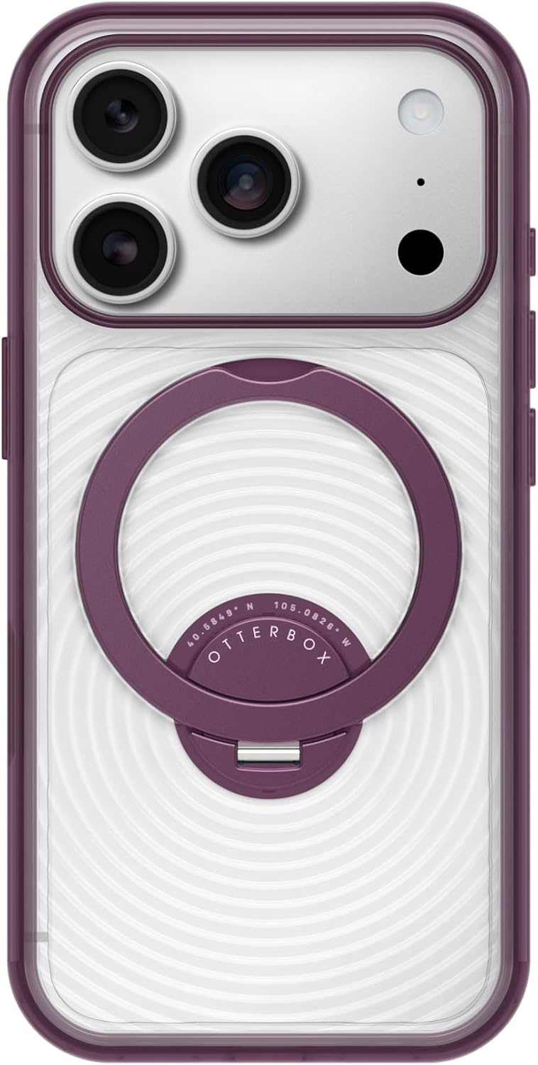 image:imageOtterBox iPhone 1817 Pro Symmetry Series Stand Case ClearPurpleVinum